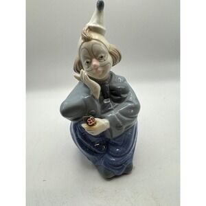 Paul Sebastian Fine Porcelain Collection Clown Figurine Hand Painted Detailing‎